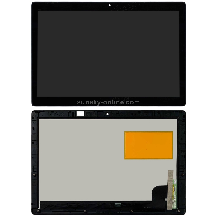 Pantalla LCD OEM para Lenovo ideaPad MIIX 510 digitalizador montaje completo con marco (negro) - 2