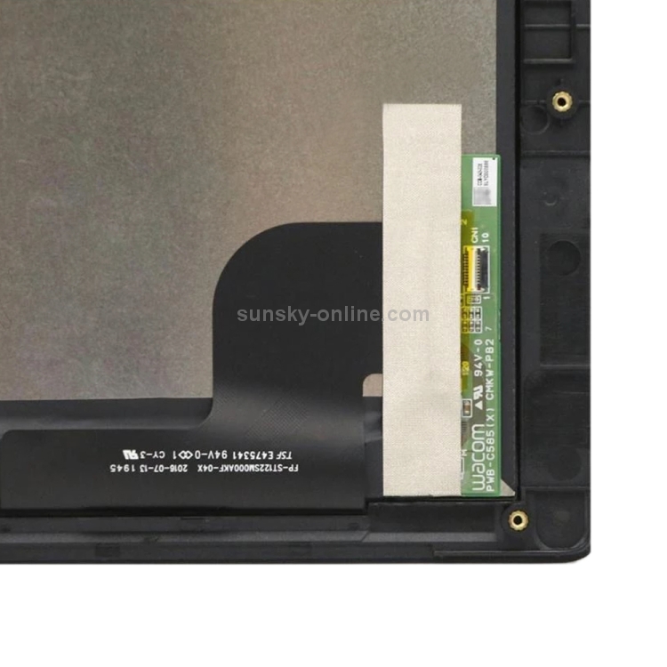 Pantalla LCD OEM para Lenovo ideaPad MIIX 510 digitalizador montaje completo con marco (negro) - 3