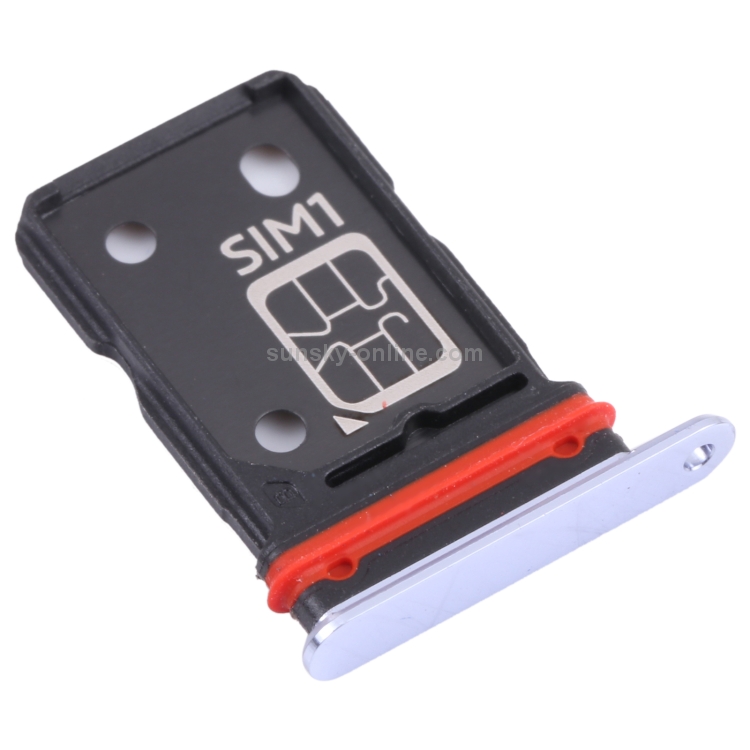 SIM Card Tray + SIM Card Tray for Vivo S9 V2072A (Silver)