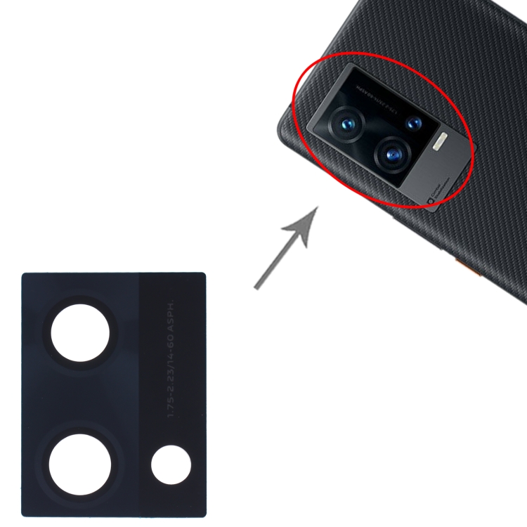 10 PCS Back Camera Lens for Vivo iQOO 8 Pro - 3
