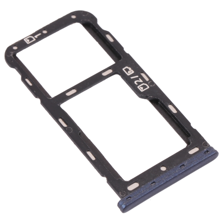 SIM Card Tray + SIM Card Tray / Micro SD Card Tray for ZTE Blade V9 Vita (Blue) - 1