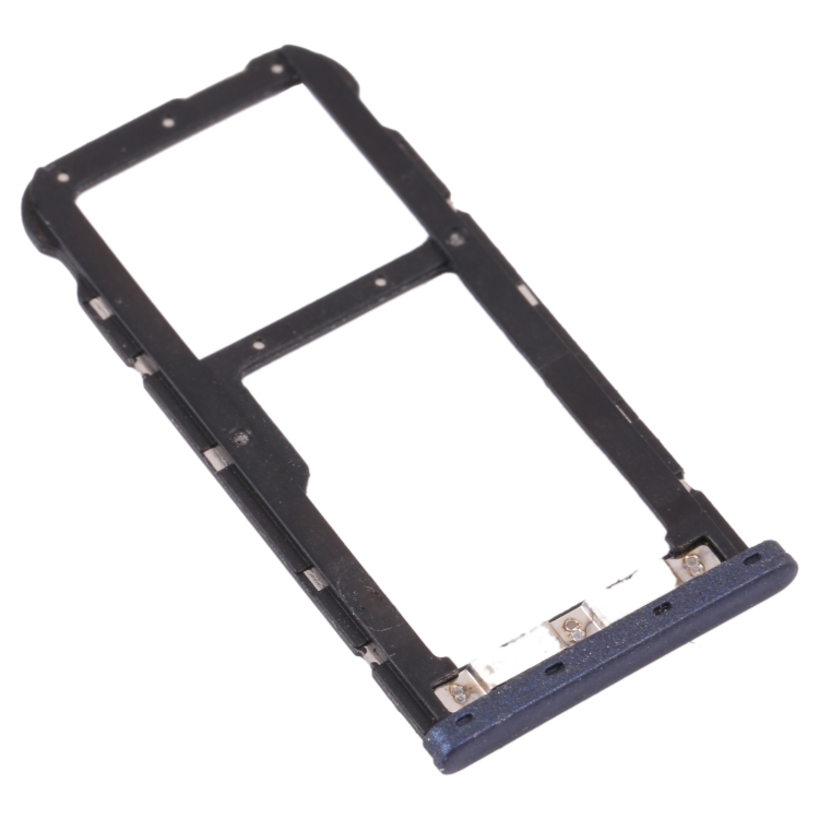 SIM Card Tray + SIM Card Tray / Micro SD Card Tray for ZTE Blade V9 Vita (Blue) - 2
