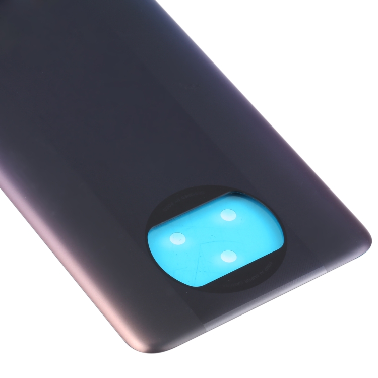 Couverture arrière de la batterie d'origine pour Xiaomi Poco X3 Pro  M2102J20SG (Noir)