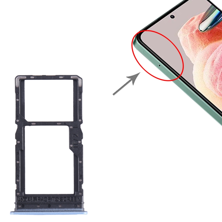 Tiroir Carte SIM Pour Xiaomi Redmi Note 11/11S - Remplacement Qualité D’origine + Outil D’éjection