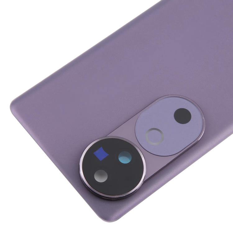 Vitre Arrière Avec Cache Batterie Pour OnePlus 9 - Violet, Avec Lentille Et Adhésif, Neuf