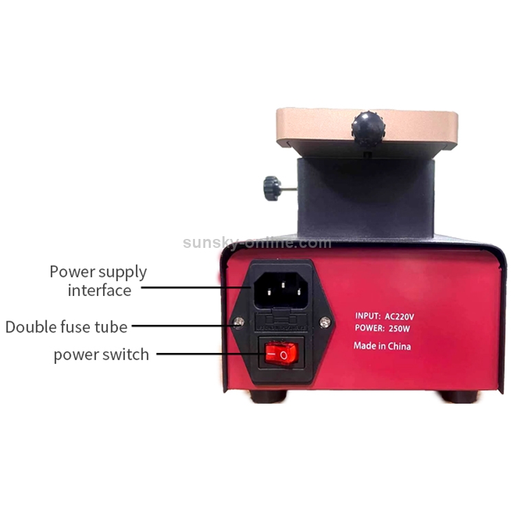 TBK TBK-988Z 7 inch Mobile Phone LCD Separation Built-in Pump