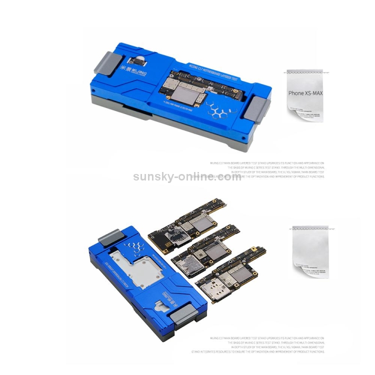 MiJing C17 Main Board Function Testing Fixture For iPhone X / XS / XS Max - 7