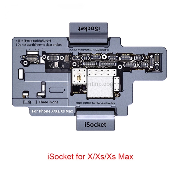 Qianli iSocket 3 In 1 Motherboard Layered Test Frame Upper Lower Layers Logic Board Function Fast Test Holder For iPhone X / XS / XS Max - 6