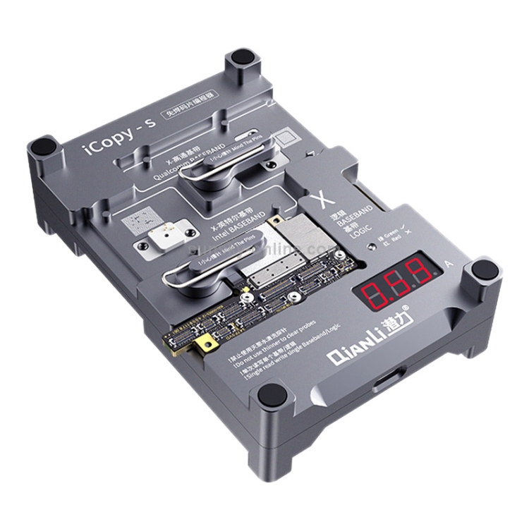 Qianli iCopy-S Double Sided Chip Test Stand 4 in1 Logic Baseband EEPROM Chip Non-removal For iPhone X / XS / XR / XS Max - 1