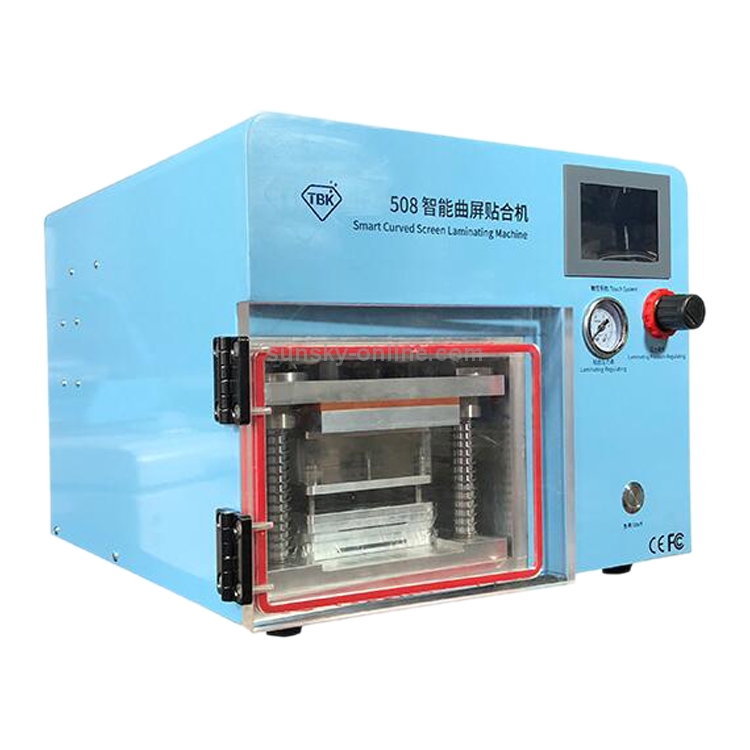 Screen Lamination Machine TBK TBK508 5 in 1 Curved LCD Screen Laminating Machine Vacuum Pressing ...