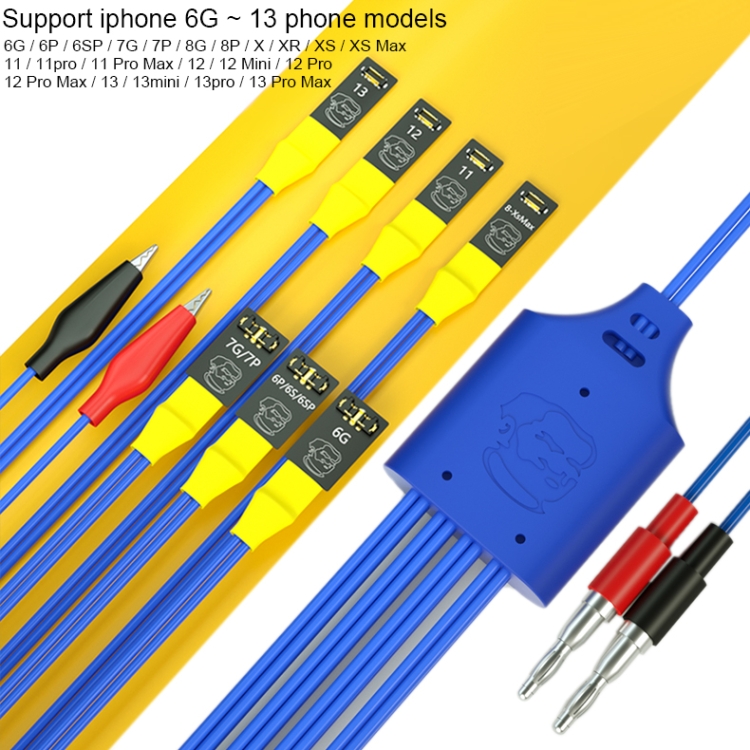 Mechanic Power Air Power Boot Cable Power Test Cord For iPhone 6-13 Pro Max - 2