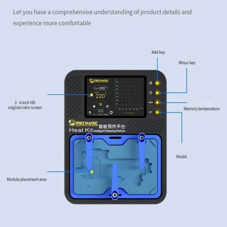 soudure par refusion sous vide Avec profil de chauffage polyvalent