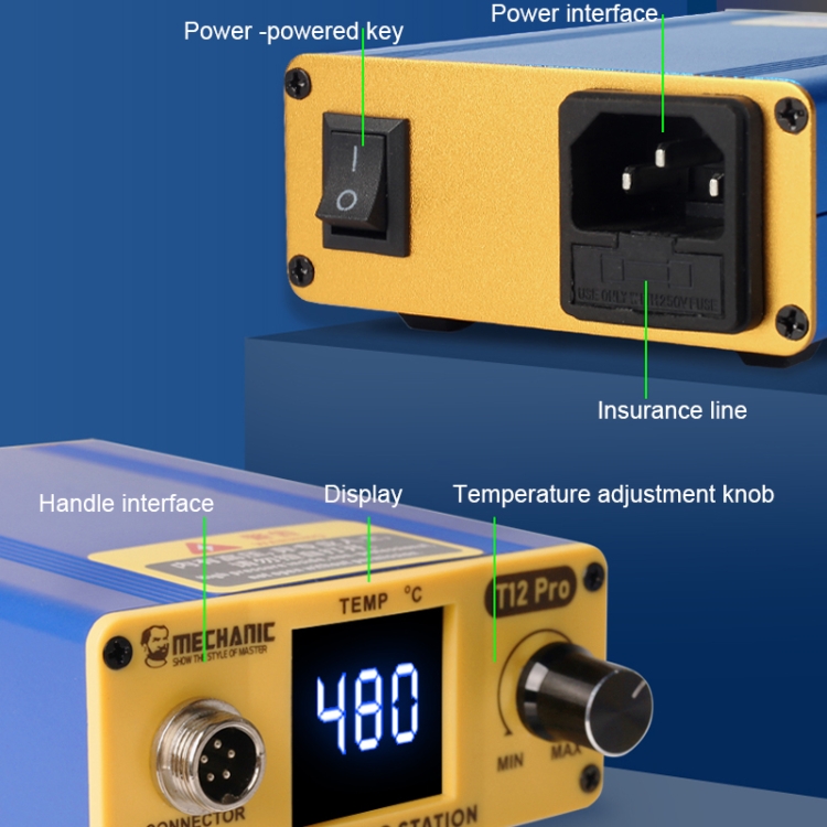 X-TRONIC 8020-XTS Exclusivo para Estados Unidos - 2 en 1: estación digital  de soldadura de hierro antiestática y pinza soldadora - Sin descarga