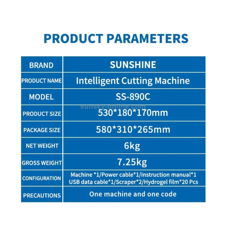 SUNSHINE SS-890C Smart Laser Precision Cutting Machine, AU Plug - 6