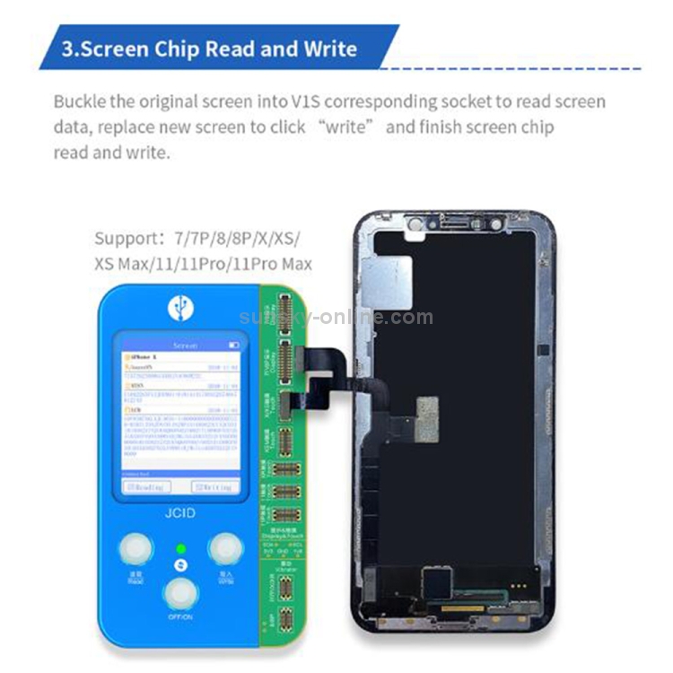 JC V1S Mobile Phone Code Reading Programmer For iPhone