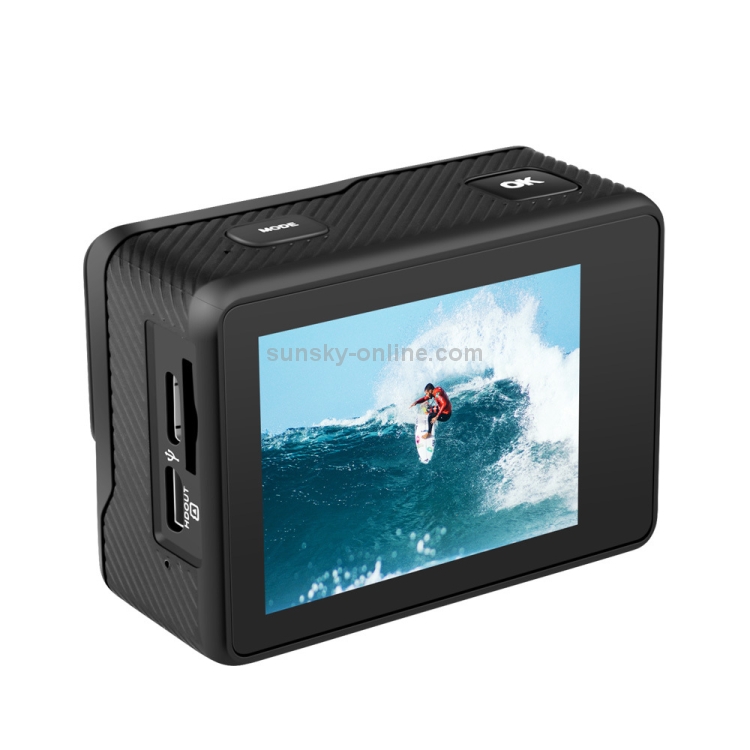 4K HD Dual Screen Waterproof Sports Camera 170 Super Wide-Angle