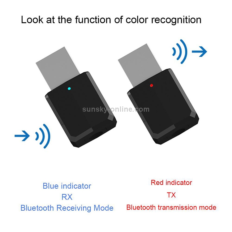 ZF169 Bluetooth5.0 Audio Receiver USB Bluetooth Adapter Bluetooth Transmitter Support Win8/10 ZF169 Bluetooth5.0 Audio Receiver USB Bluetooth Adapter Bluetooth Transmitter Support Win8/10