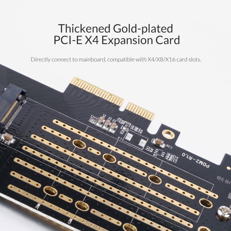 Tarjeta de expansión ORICO PDM2 M.2 NVME a PCI-E 3.0 X4 - 10