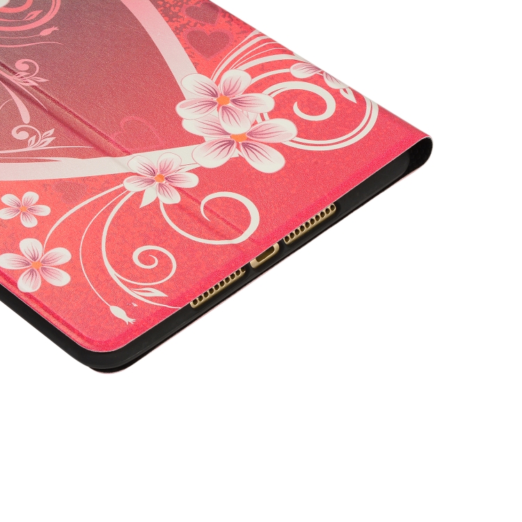 Painted Pattern Horizontal Flip Leather Case for iPad mini 4 / mini 2019, with Holder & Sleep / Wake-up Function(Love) Painted Pattern Horizontal Flip Leather Case for iPad mini 4 / mini 2019, with Holder & Sleep / Wake-up Function(Love)