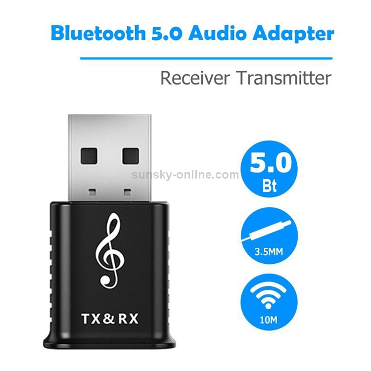 Bluetooth 5.0 Transmitter Empfänger Sender 2in1 Aux Audio Adapter