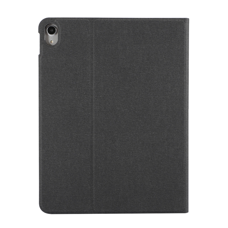Fine Cloth Pattern Flat Leather Case for iPad Pro 12.9 inch, with Business Pen Slot(Black) Fine Cloth Pattern Flat Leather Case for iPad Pro 12.9 inch, with Business Pen Slot(Black)