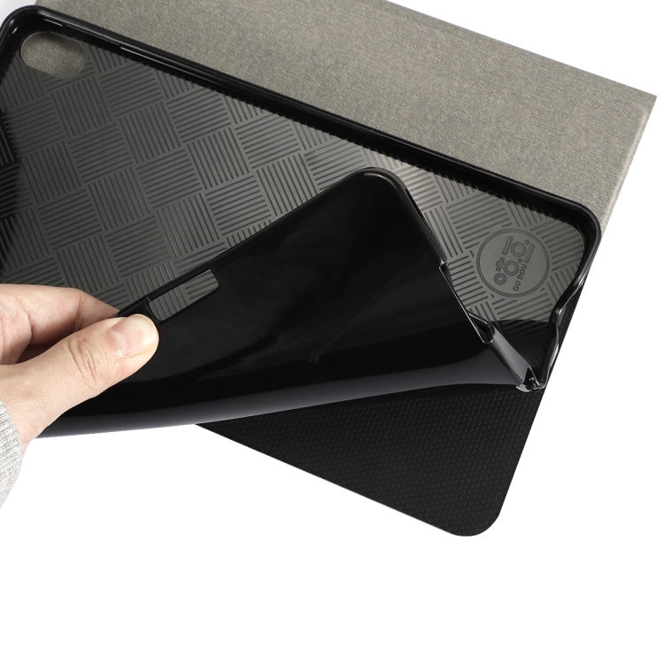 Fine Cloth Pattern Flat Leather Case for iPad Pro 12.9 inch, with Business Pen Slot(Black) Fine Cloth Pattern Flat Leather Case for iPad Pro 12.9 inch, with Business Pen Slot(Black)