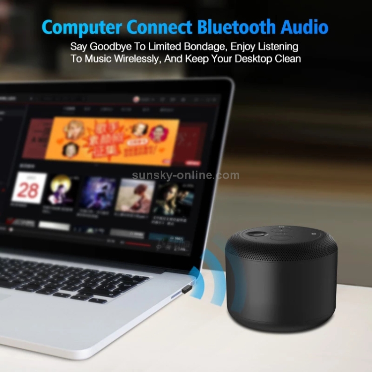 Bluetooth 4.0 Adapter USB Computer Wireless Audio Transceiver Bluetooth 4.0 Adapter USB Computer Wireless Audio Transceiver