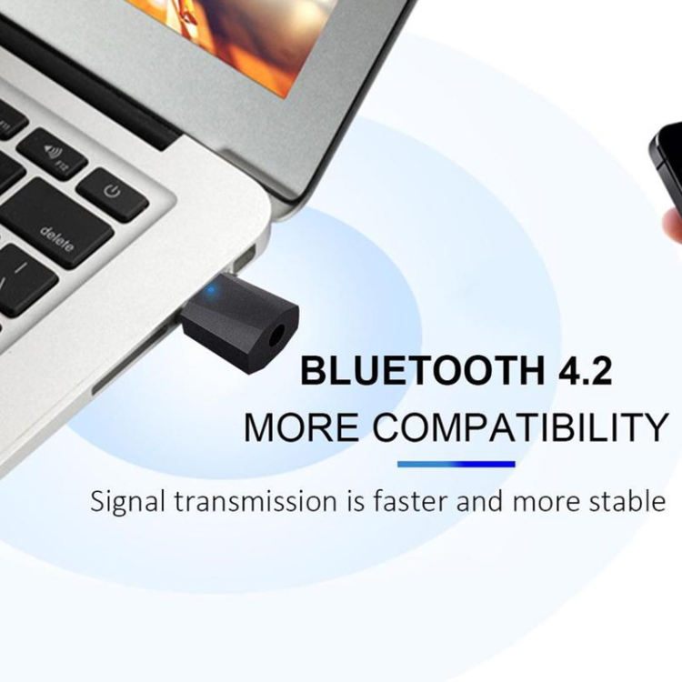 Stereo Car Bluetooth Audio Receiver 4.2 Bluetooth Adapter 3.5mm USB Bluetooth Receiver Stereo Car Bluetooth Audio Receiver 4.2 Bluetooth Adapter 3.5mm USB Bluetooth Receiver