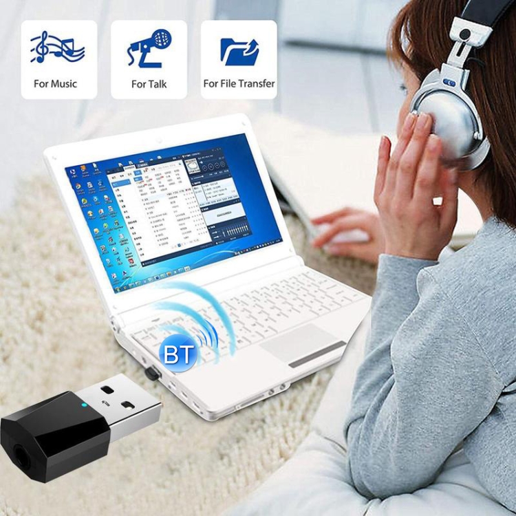 Stereo Car Bluetooth Audio Receiver 4.2 Bluetooth Adapter 3.5mm USB Bluetooth Receiver Stereo Car Bluetooth Audio Receiver 4.2 Bluetooth Adapter 3.5mm USB Bluetooth Receiver