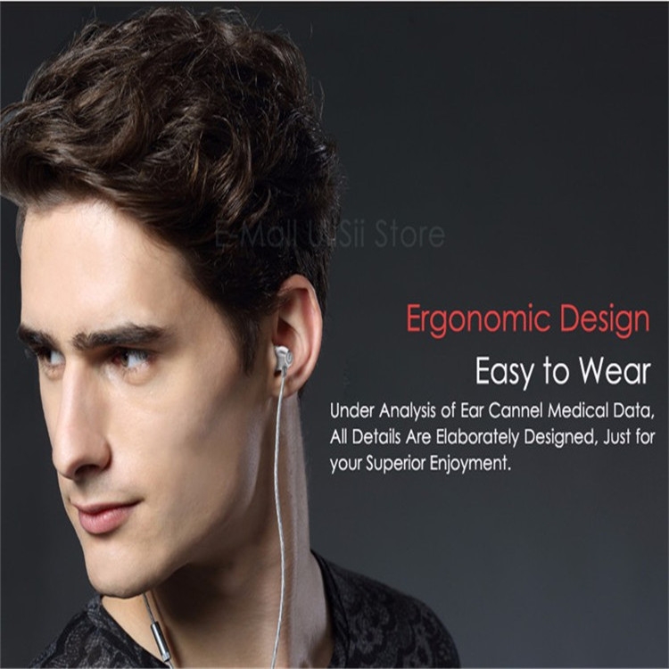 UiiSii In-Ear Earphone Metal Heavy Bass Sound Quality Music Earphone Noise Cancelling Headset(Golden) UiiSii In-Ear Earphone Metal Heavy Bass Sound Quality Music Earphone Noise Cancelling Headset(Golden)