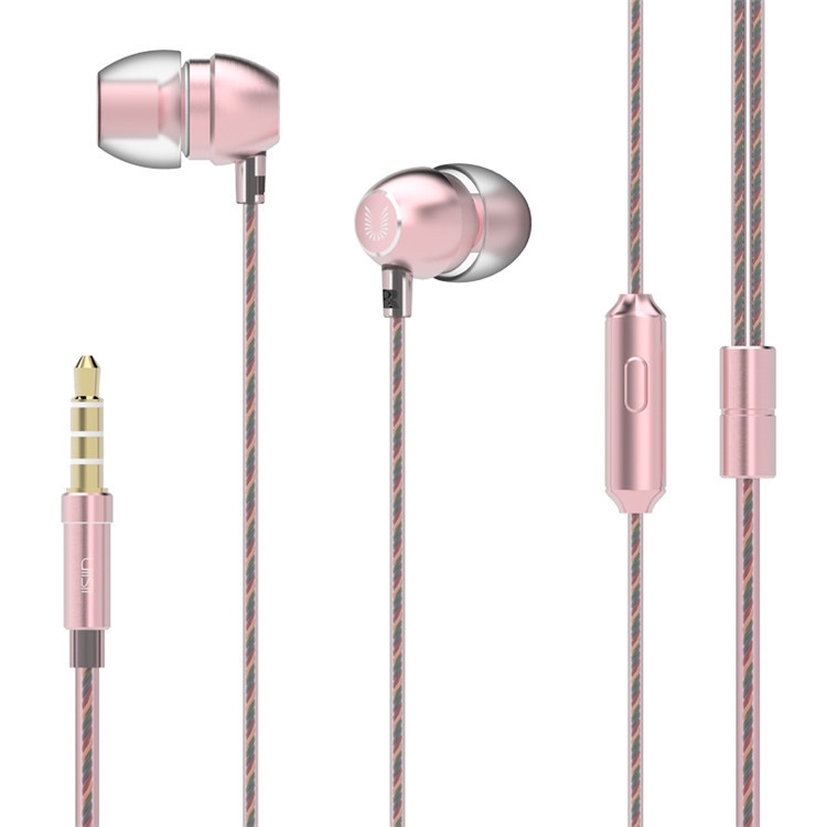 UiiSii In-Ear Earphone Metal Heavy Bass Sound Quality Music Earphone Noise Cancelling Headset(Golden) UiiSii In-Ear Earphone Metal Heavy Bass Sound Quality Music Earphone Noise Cancelling Headset(Golden)