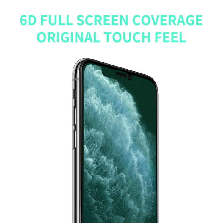 For iPhone 11 Pro Max / XS Max ENKAY Hat-Prince 0.26mm 9H 6D Curved Full Screen Eye Protection Green Film Tempered Glass Protector For iPhone 11 Pro Max / XS Max ENKAY Hat-Prince 0.26mm 9H 6D Curved Full Screen Eye Protection Green Film Tempered Glass Protector