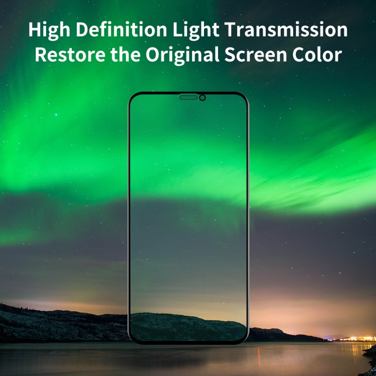 For iPhone 11 Pro Max / XS Max ENKAY Hat-Prince 0.26mm 9H 6D Curved Full Screen Eye Protection Green Film Tempered Glass Protector For iPhone 11 Pro Max / XS Max ENKAY Hat-Prince 0.26mm 9H 6D Curved Full Screen Eye Protection Green Film Tempered Glass Protector