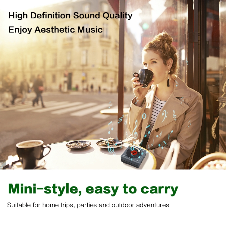 H1 Retro Bluetooth Creative Speaker Phonograph Bluetooth Sound Mobile Phone Mini Portable Speaker black H1 Retro Bluetooth Creative Speaker Phonograph Bluetooth Sound Mobile Phone Mini Portable Speaker black