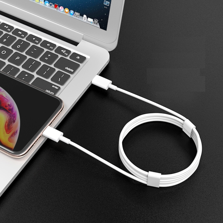 XJ-58 PD 18W USB-C / Type-C to 8 Pin Flash Charging Data Cable, Cable Length: 2m XJ-58 PD 18W USB-C / Type-C to 8 Pin Flash Charging Data Cable, Cable Length: 2m