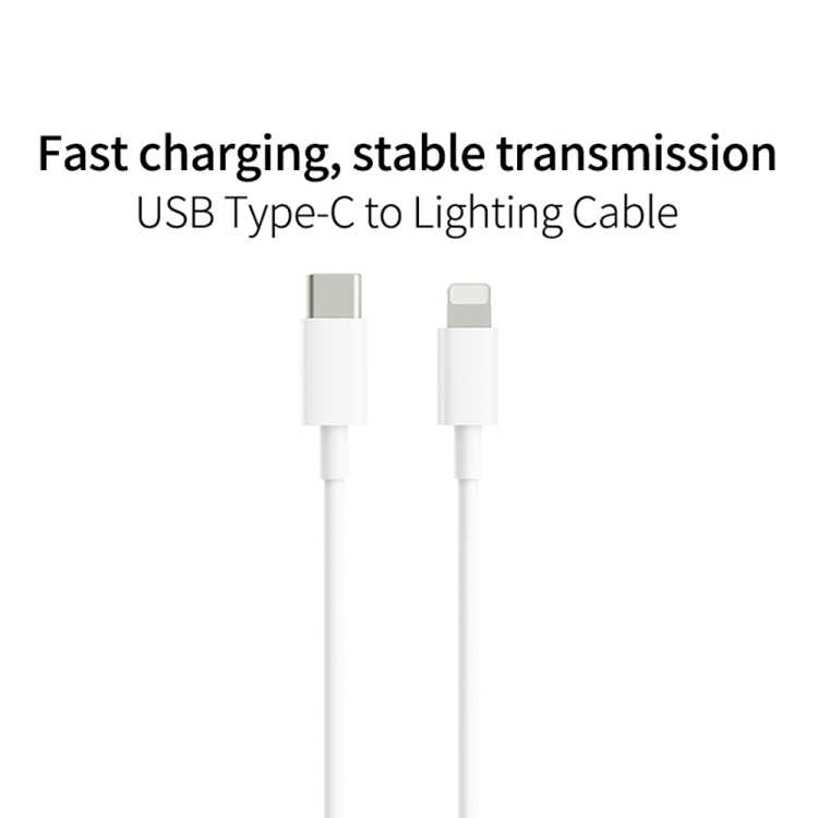 XJ-58 PD 18W USB-C / Type-C to 8 Pin Flash Charging Data Cable, Cable Length: 2m XJ-58 PD 18W USB-C / Type-C to 8 Pin Flash Charging Data Cable, Cable Length: 2m