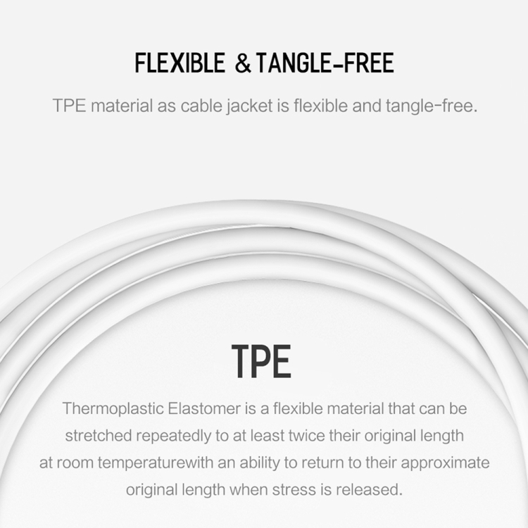 XJ-58 PD 18W USB-C / Type-C to 8 Pin Flash Charging Data Cable, Cable Length: 2m XJ-58 PD 18W USB-C / Type-C to 8 Pin Flash Charging Data Cable, Cable Length: 2m