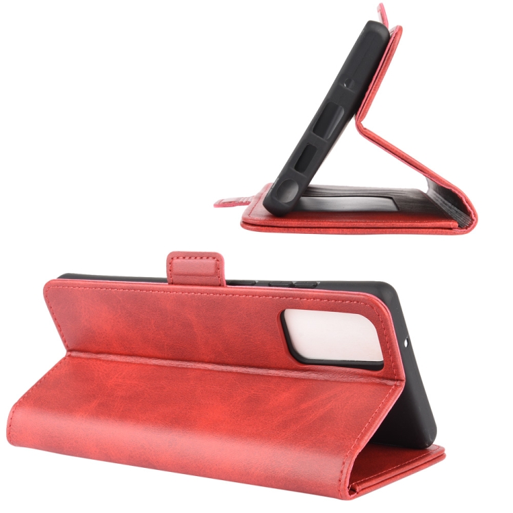 For Samsung Galaxy Note20 Dual-side Magnetic Buckle Horizontal Flip Leather Case with Holder & Card Slots & Wallet(Red) For Samsung Galaxy Note20 Dual-side Magnetic Buckle Horizontal Flip Leather Case with Holder & Card Slots & Wallet(Red)