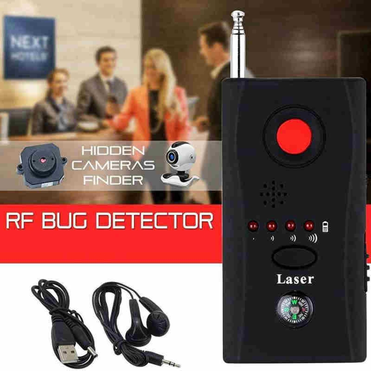 Détecteur de Signal RF, Détecteur de Caméra Détecteur de Bugs Sans Fil GSM  GPS Tracker Détecteur de Bugs Audio Détection de Caméra Détecteur de Bugs  RF 