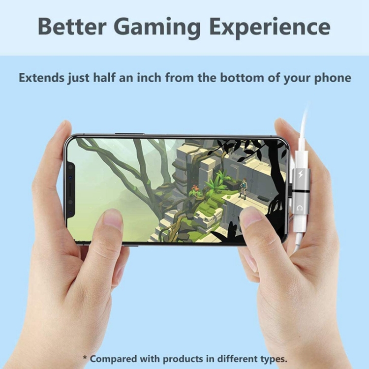 Zs-18182 2 in 1 8 Pin Male to 8 Pin Charging + 8 Pin Audio Female Connector Earphone Adapter, Supports Call & Volume Control(Black) Zs-18182 2 in 1 8 Pin Male to 8 Pin Charging + 8 Pin Audio Female Connector Earphone Adapter, Supports Call & Volume Control(Black)