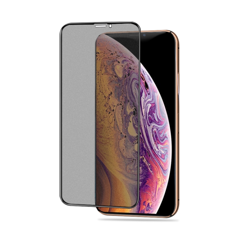 For iPhone 11 / XR /XR mocolo 0.33mm 9H 3D Curve Full Screen Matte Tempered Glass Film