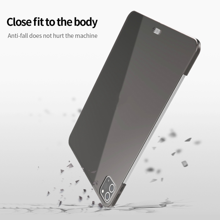 For iPad Pro 12.9 inch (2021) / (2020) Shockproof Soft TPU Protective Tablet Case(Transparent Black) For iPad Pro 12.9 inch (2021) / (2020) Shockproof Soft TPU Protective Tablet Case(Transparent Black)