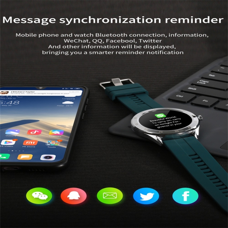 SUNSKY - Y10 Reloj inteligente con pantalla a color de 1.54 pulgadas IP68 a  prueba de agua, compatible con monitoreo de frecuencia cardíaca / monitoreo  de presión arterial / monitoreo de oxígeno