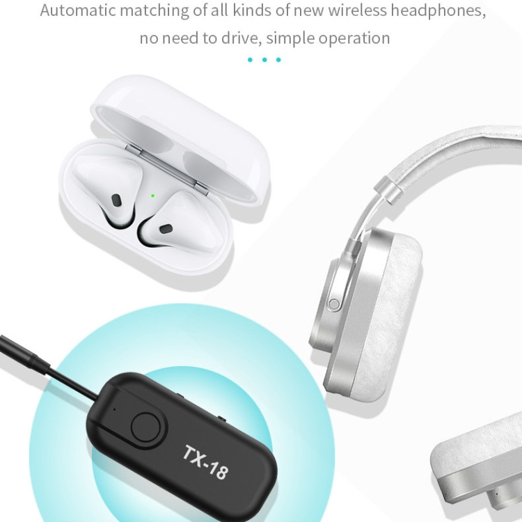 TX18 CSR8670 Bluetooth 5.0 Wireless Audio Receiving And Transmitting Two-in-one AptX AptxLL Support One-Drag-Two TX18 CSR8670 Bluetooth 5.0 Wireless Audio Receiving And Transmitting Two-in-one AptX AptxLL Support One-Drag-Two