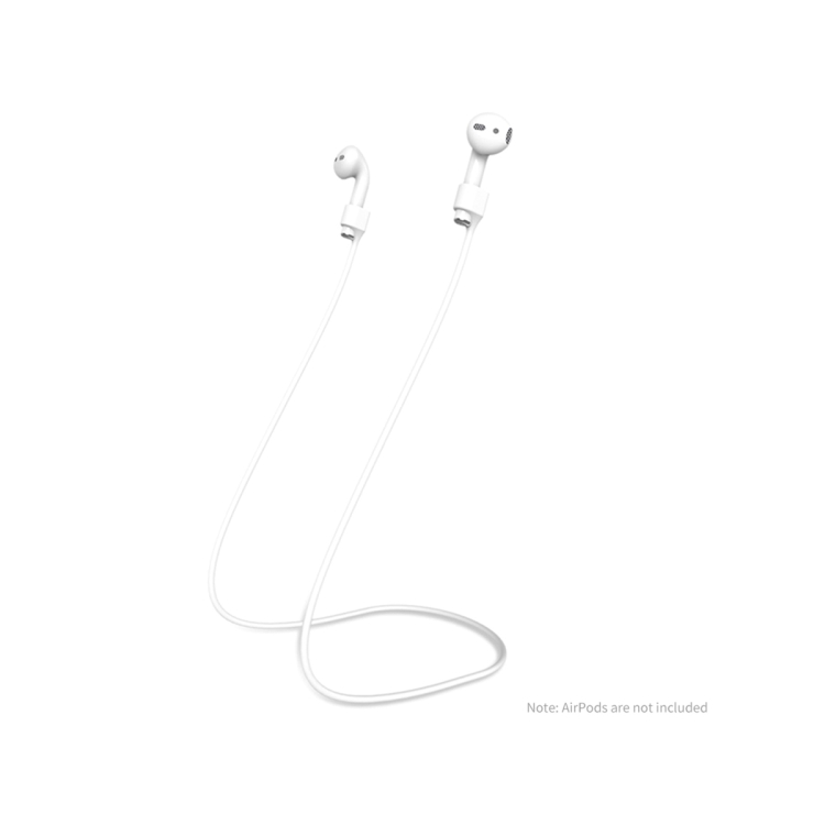 ENKAY Hat-Prince ENK-AC8002 for Apple AirPods 1 / 2 Wireless Earphone Rainbow Color TPU Protective Case with Carabiner and Anti-lost Rope(White Red Blue) ENKAY Hat-Prince ENK-AC8002 for Apple AirPods 1 / 2 Wireless Earphone Rainbow Color TPU Protective Case with Carabiner and Anti-lost Rope(White Red Blue)