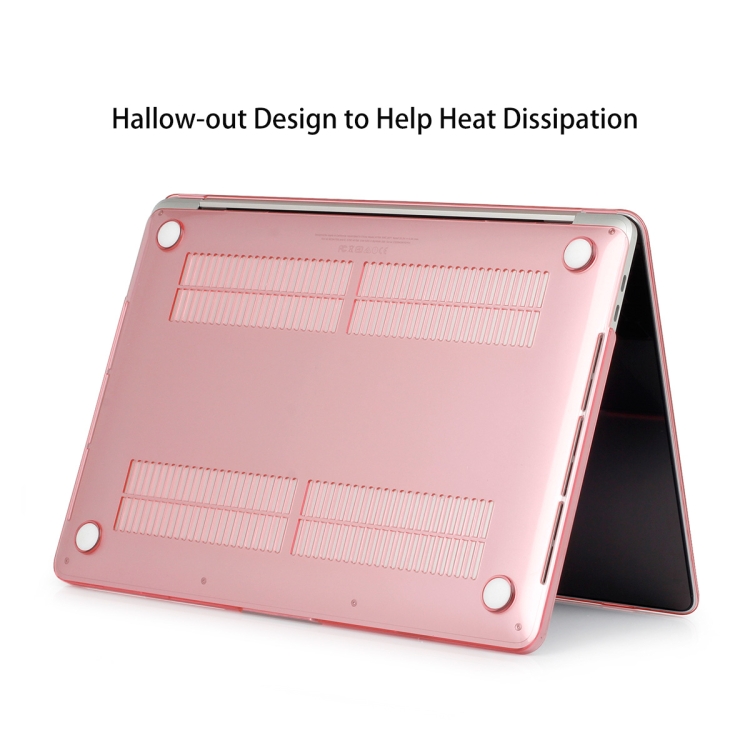 ENKAY Hat-Prince 3 in 1 For MacBook Pro 13 inch A2289 / A2251 (2020) Crystal Hard Shell Protective Case + Europe Version Ultra-thin TPU Keyboard Protector Cover + Anti-dust Plugs Set(Pink) ENKAY Hat-Prince 3 in 1 For MacBook Pro 13 inch A2289 / A2251 (2020) Crystal Hard Shell Protective Case + Europe Version Ultra-thin TPU Keyboard Protector Cover + Anti-dust Plugs Set(Pink)