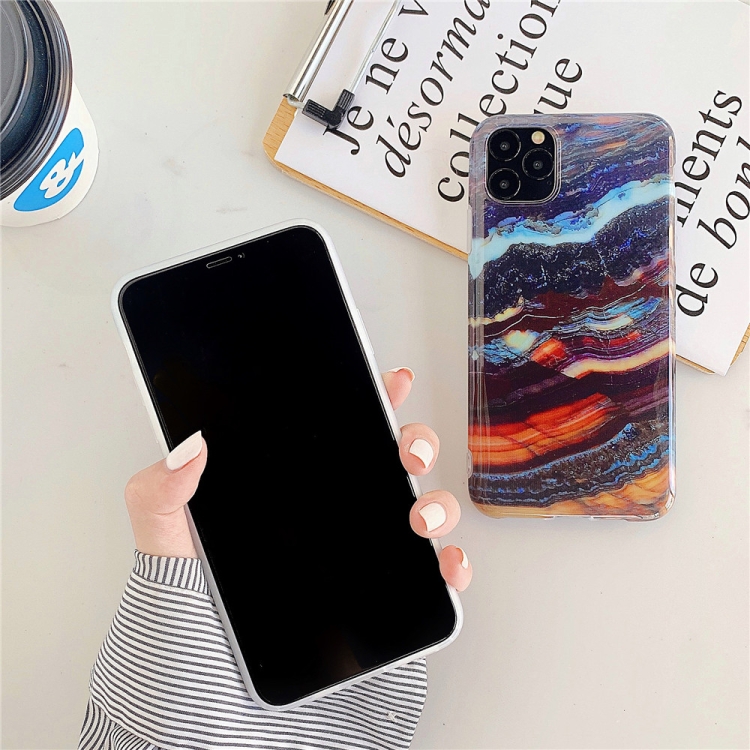 For iPhone 12 mini TPU Smooth Marbled IMD Mobile Phone Case(Snow Powder F19) For iPhone 12 mini TPU Smooth Marbled IMD Mobile Phone Case(Snow Powder F19)