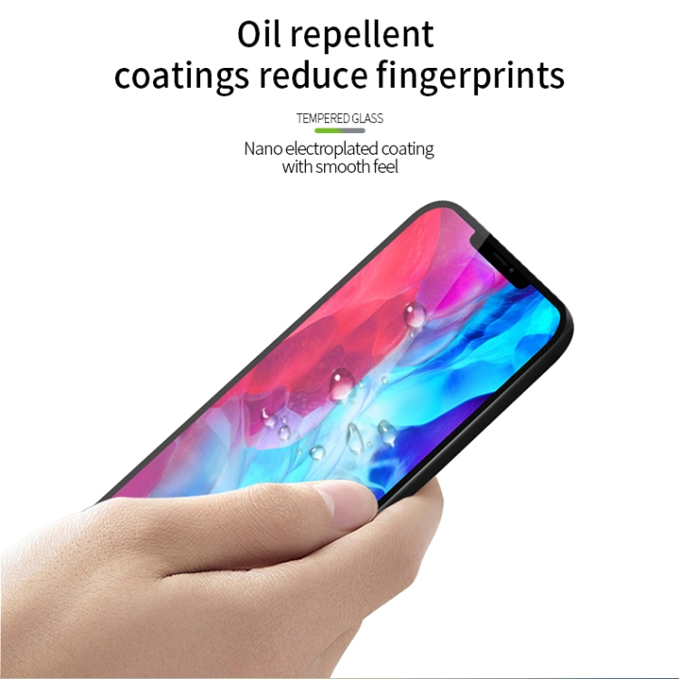 For iPhone 12 Pro Max MOFI 9H 2.5D Full Screen Tempered Glass Film(Black) For iPhone 12 Pro Max MOFI 9H 2.5D Full Screen Tempered Glass Film(Black)