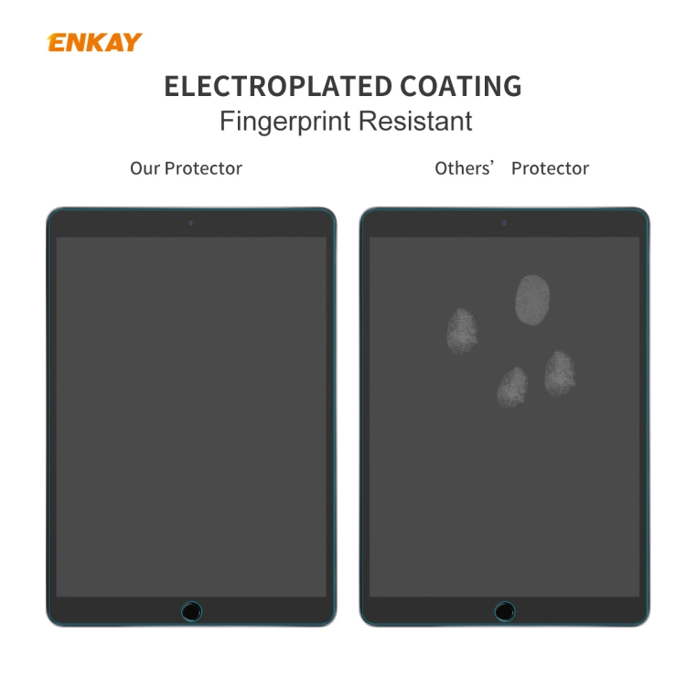 For iPad 10.2 2021 / 2020 / 2019 2 PCS ENKAY Hat-Prince 0.33mm 9H Surface Hardness 2.5D Explosion-proof Tempered Glass Protector For iPad 10.2 2021 / 2020 / 2019 2 PCS ENKAY Hat-Prince 0.33mm 9H Surface Hardness 2.5D Explosion-proof Tempered Glass Protector