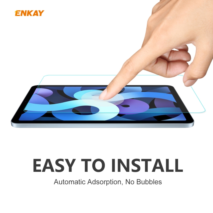 For iPad Air 2020 10.9 / Air 2022 2 PCS ENKAY Hat-Prince 0.33mm 9H Surface Hardness 2.5D Explosion-proof Tempered Glass Protector For iPad Air 2020 10.9 / Air 2022 2 PCS ENKAY Hat-Prince 0.33mm 9H Surface Hardness 2.5D Explosion-proof Tempered Glass Protector